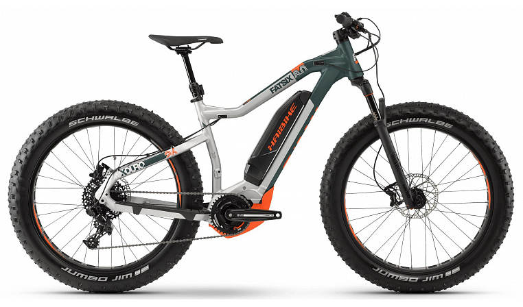 Электровелосипед Haibike (2019) Xduro FatSix 8.0 500Wh 11-Sp NX
