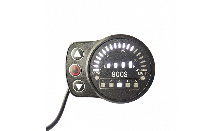 Панель управления LED KT-LED900S 24/36/48В со спидометром