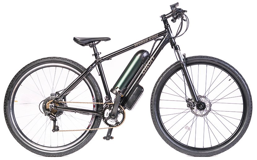 Электровелосипед ALTON MTB черно-серый Черно-серый фото
