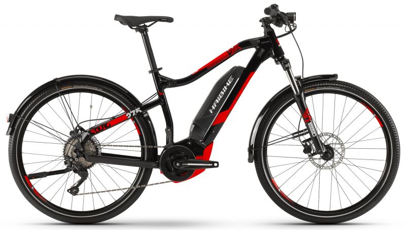 Электровелосипед Haibike (2019) Sduro HardSeven 2.5 Str 400Wh  10s. De Черно-красный фото