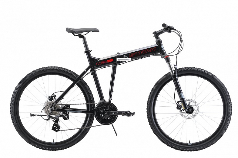 Велосипед Stark Cobra 26.3 HD 2019 Черный фото