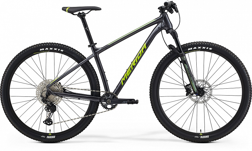 Велосипед Merida Big.Nine SLX-Edition 29" 2021 Черно-зеленый фото