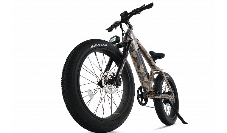 Электро-фэтбайк Медведь М2 ULTRA Military Edition