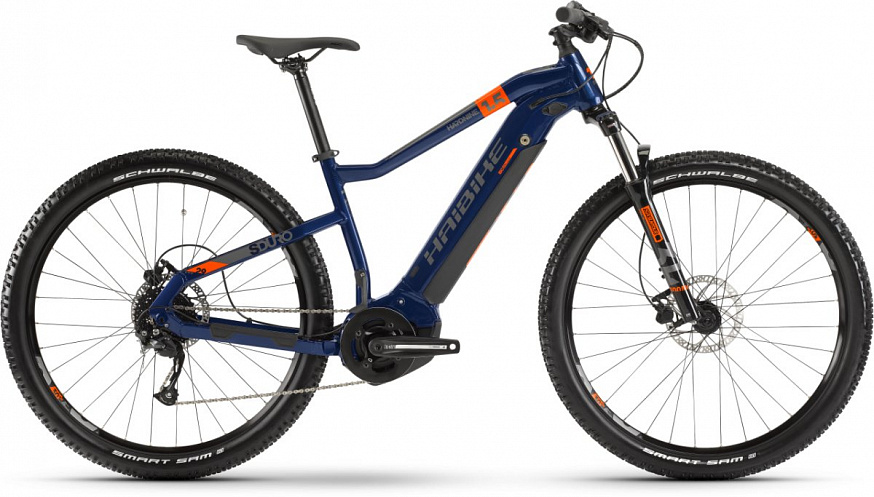 Электровелосипед Haibike (2020) Sduro HardSeven 1.5 i400Wh 9-Sp Altus Синий фото