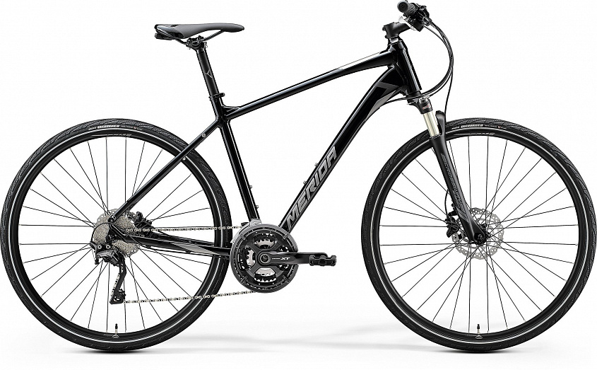 Велосипед Merida Crossway XT Edition К:700C 2020 Черный фото