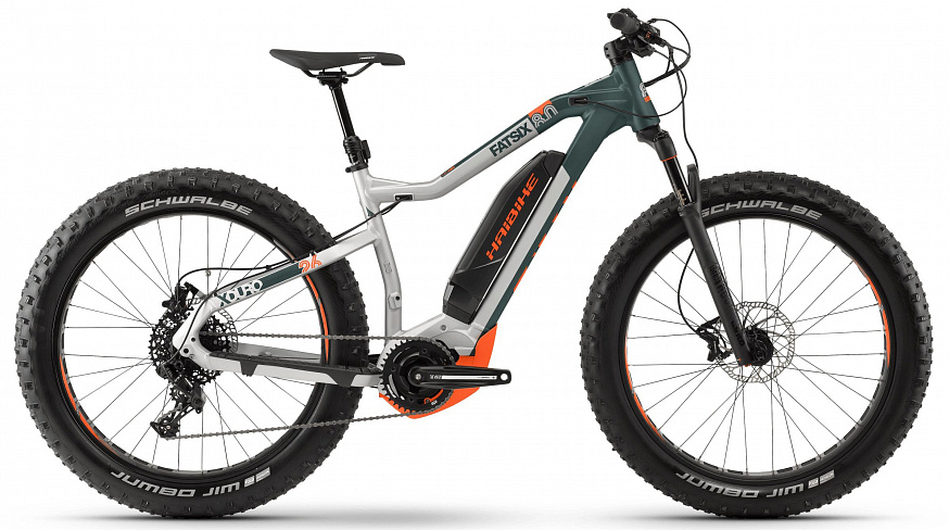 Электровелосипед Haibike (2019) Xduro FatSix 8.0 500Wh 11-Sp NX Серый фото