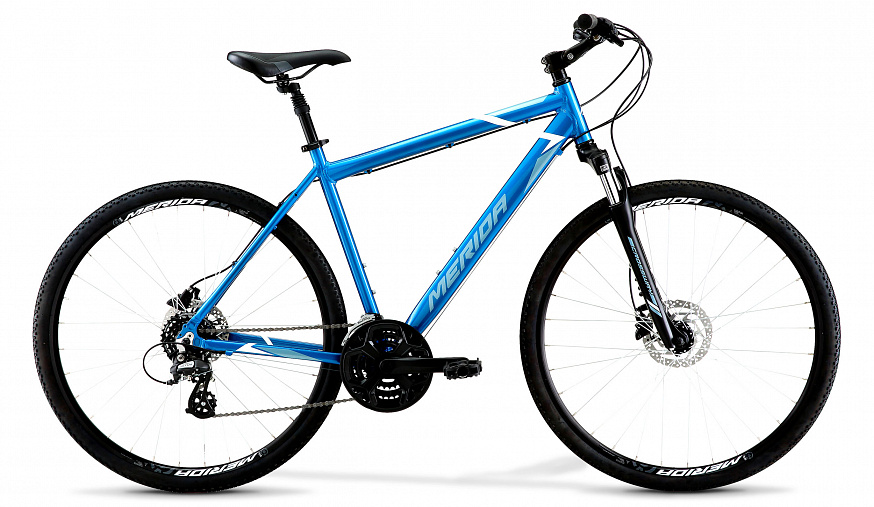 Велосипед Merida Crossway 10-D 700C 2021 Синий фото