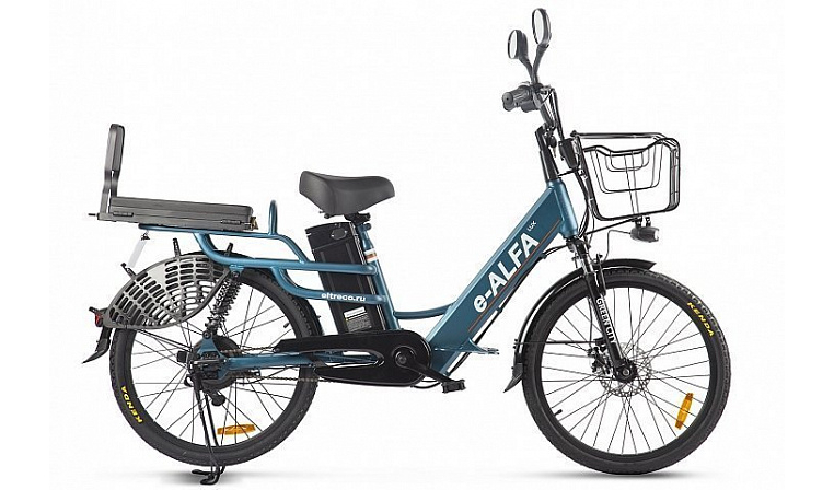 Велогибрид GREEN CITY e-ALFA LUX