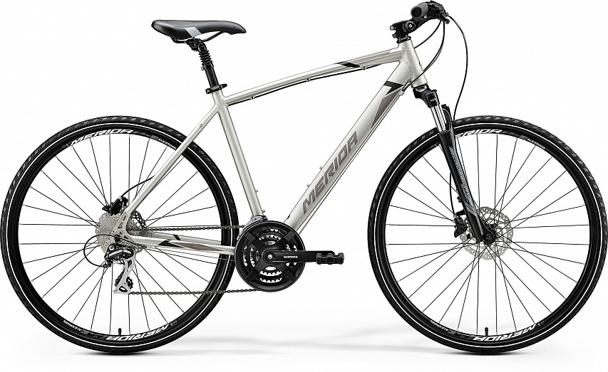 Велосипед Merida Crossway 20-D К:700C 2020 Серый фото