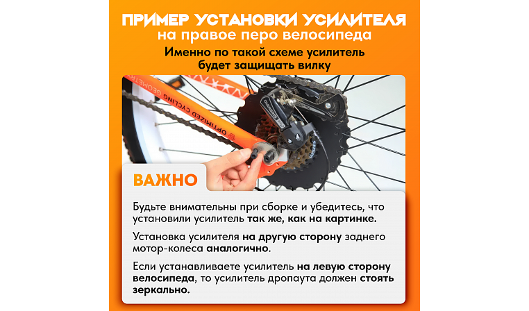 Комплект усилителей дропаута (2 шт)