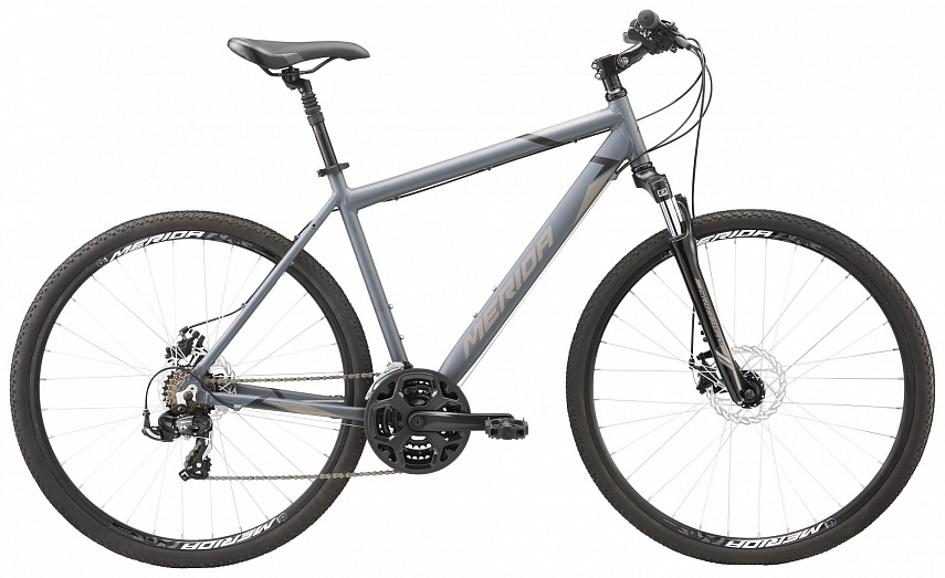 Велосипед Merida Crossway 10-MD К:700C 2020 Серый фото
