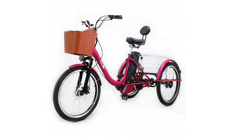 Электровелосипед GreenCamel Трайк-B (R24 500W 48V 20Ah) задний привод