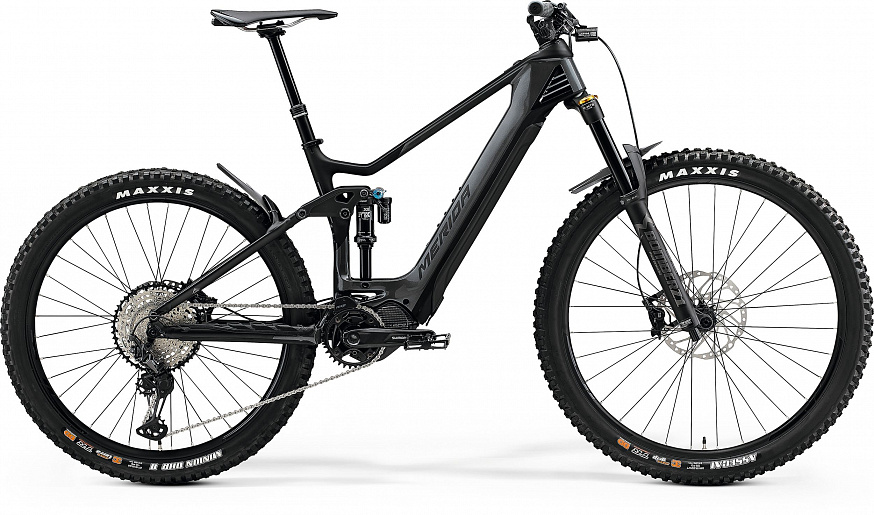 Электровелосипед Merida eOne-Sixty 8000 29"/27.5" 2021 Черно-серый фото