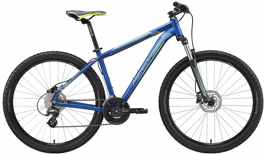 Велосипед Merida Big.Seven 15-D К:27.5" 2020 Синий фото