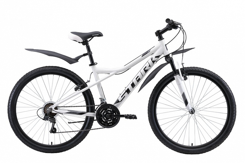 Велосипед Stark Slash 26.2 V К:26" 2020 Белый фото