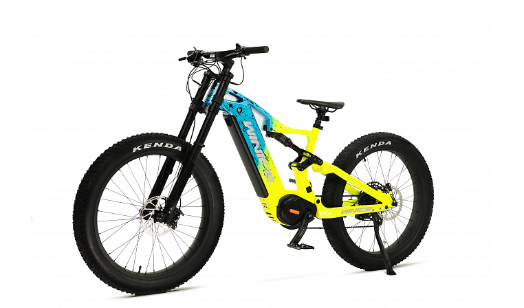 Электро-фэтбайк DengFu Winice E56 FAT Carbon Ebike M620 52V 1000W