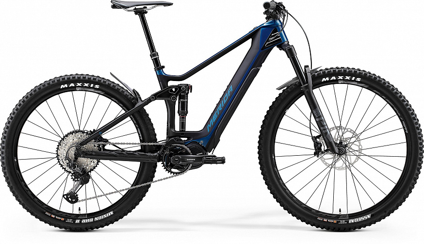 Электровелосипед Merida eOne-Forty 8000 К:29"/27.5" Р (2020) Сине-черный фото