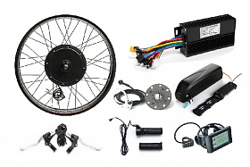 Комплект Медведь Fat  Strong  - Мотор 1000Вт прямой задний + Аккумулятор 48В / 10Ач