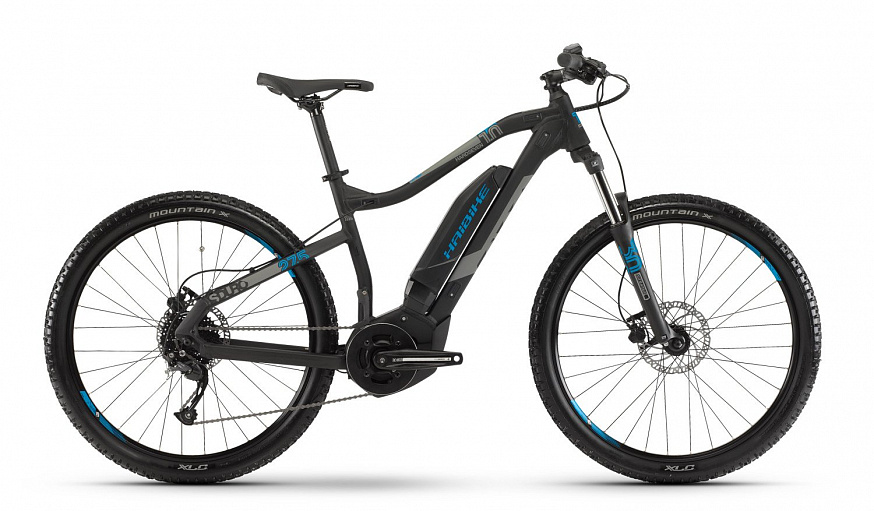Электровелосипед Haibike (2020) Sduro HardSeven 1.0 400Wh 9 s. Altus 20 Серый фото