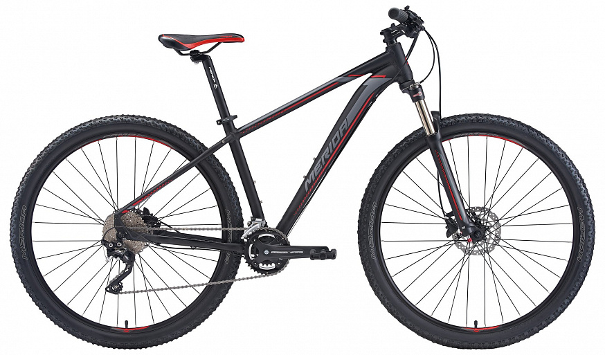 Велосипед Merida Big.Nine 80-D К:29" 2020. Черно-красный фото