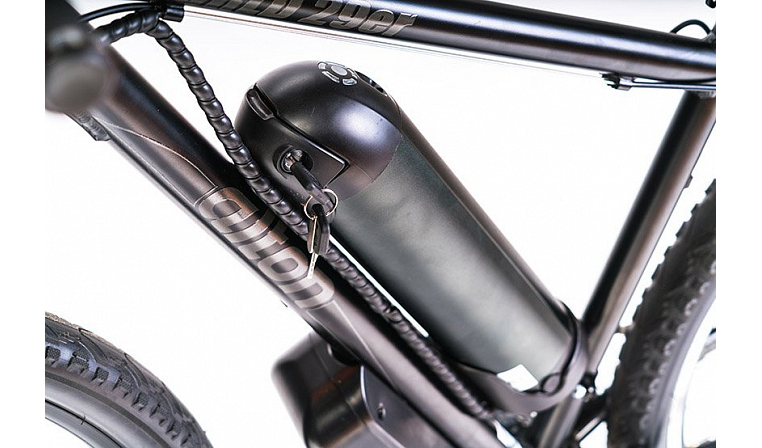 Электровелосипед ALTON MTB черно-зеленый