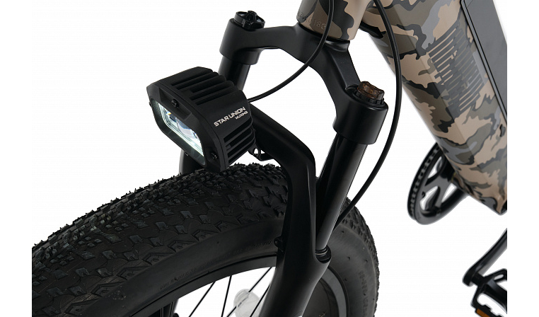 Электро-фэтбайк Медведь М2 DUAL Military Edition