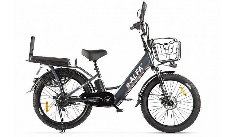 Велогибрид GREEN CITY e-ALFA Fat