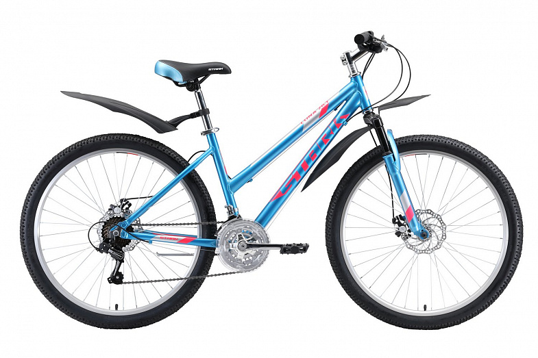Велосипед Stark Luna 26.1 D К:26" 2020 Голубой фото