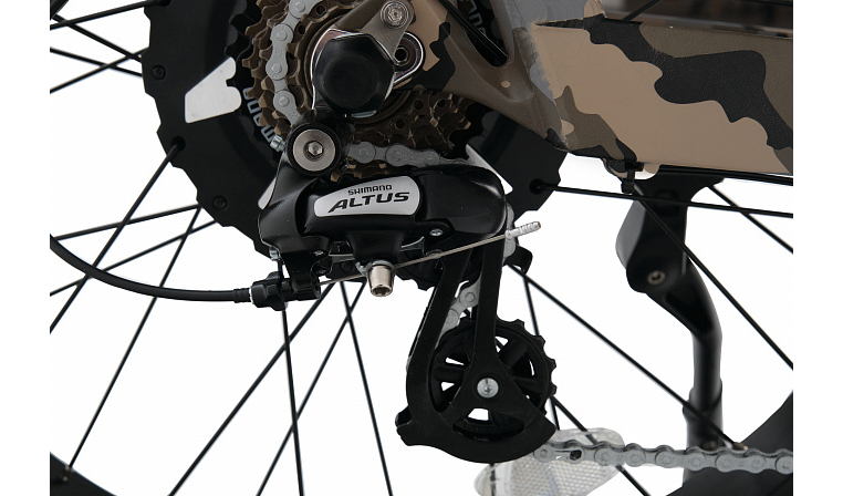 Электро-фэтбайк Медведь М2 DUAL Military Edition