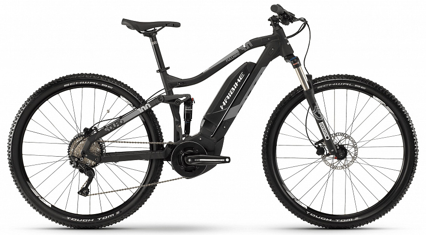 Электровелосипед Haibike (2019) Sduro FullNine 3.0 500Wh 10 s. Deore Черно-серый фото