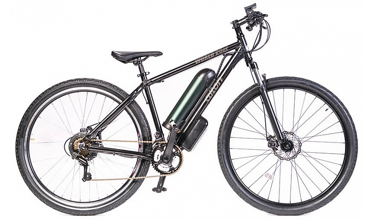 Электровелосипед ALTON MTB черно-серый