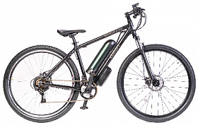 Электровелосипед ALTON MTB черно-зеленый