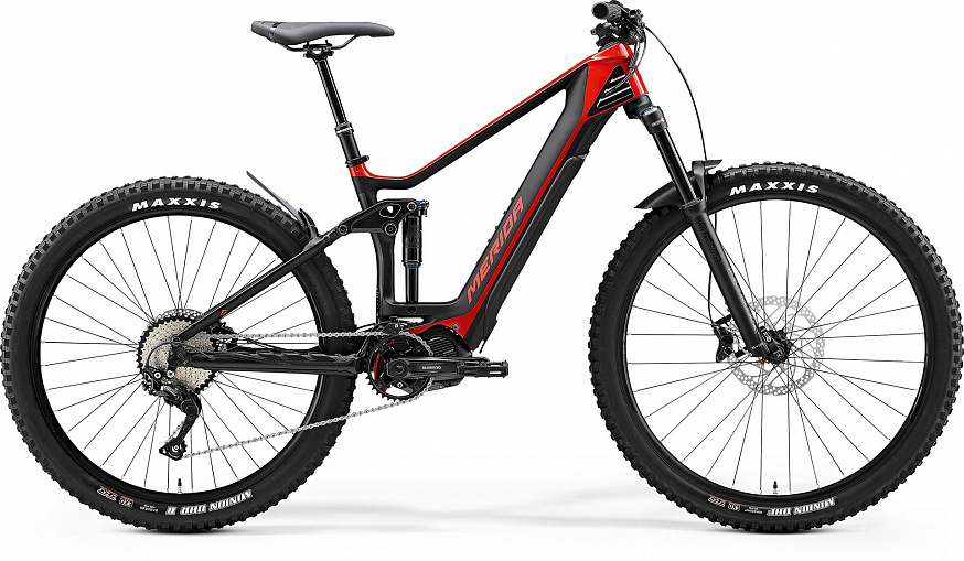 Электровелосипед Merida eOne-Forty 4000 К:29"/27.5" 2020 Черно-красный фото