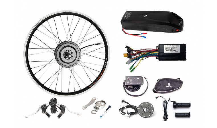 Комплект Медведь Bull с аккумулятором 48В/12,8Ач мотор 500Вт редукторный задний