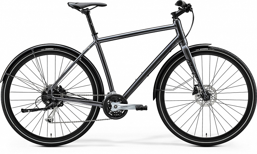 Велосипед Merida Crossway Urban 100 К:700C 2020 Черный фото