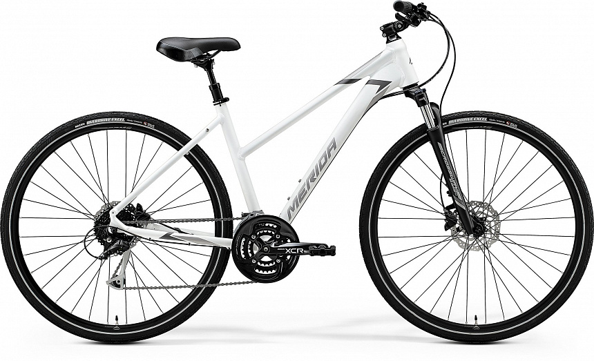 Велосипед Merida Crossway 100 Lady К:700C 2020 Белый фото