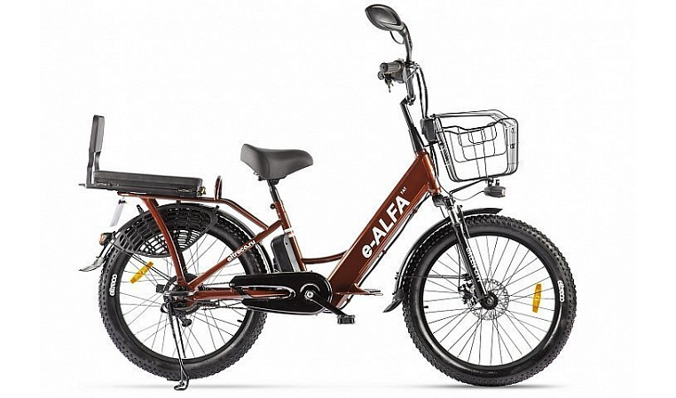 Велогибрид GREEN CITY e-ALFA Fat