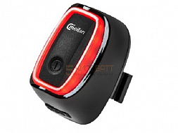 Фонарь задний MEILAN черный, овал, сенсорный свет/движение