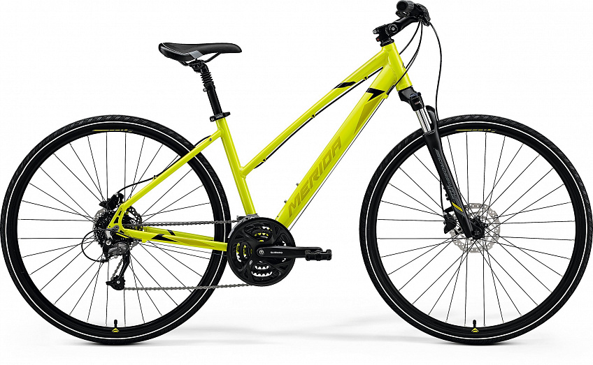 Велосипед Merida Crossway 40 Lady 700C 2021 Желтый фото