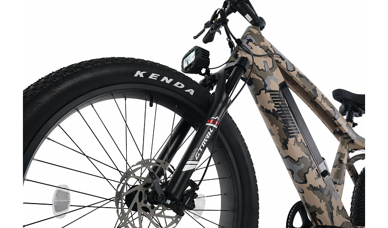 Электро-фэтбайк Медведь М2 ULTRA Military Edition