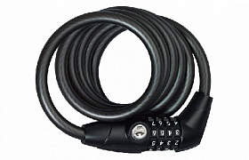 Замок вело ABUS KEY COMBO 1650 1650/185 Тип: трос с кодом Уровень защиты: 4/15