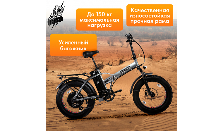 Электро-фэтбайк Медведь Fold 1000 HD (2023)