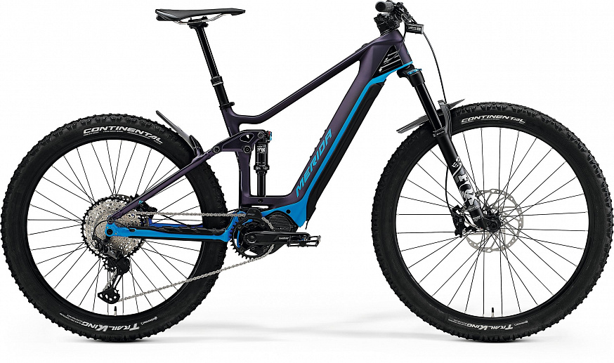 Электровелосипед Merida eOne-Forty 8000 29"/27.5" 2021 Фиолетовый фото