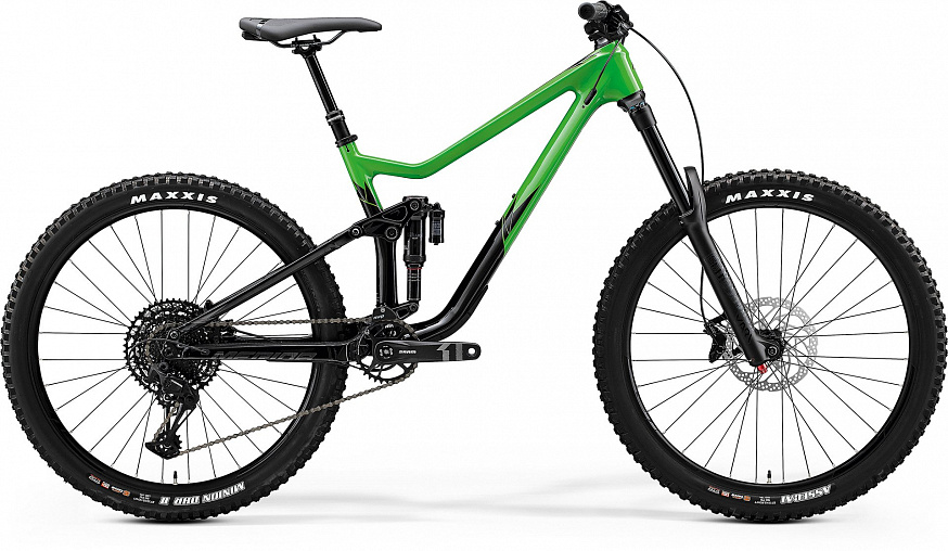 Велосипед Merida One-Sixty 3000 К:27.5" 2020 Зелено-черный фото