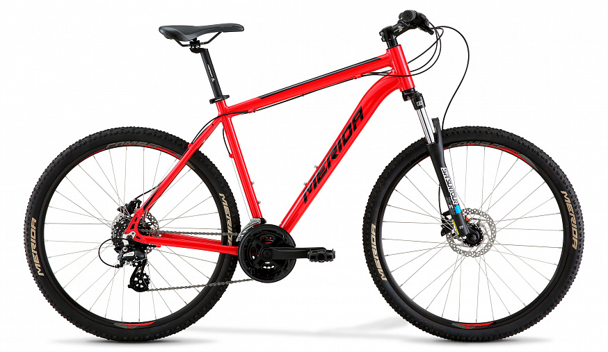 Велосипед Merida Big.Seven 10-D 27.5" 2021 Красный фото