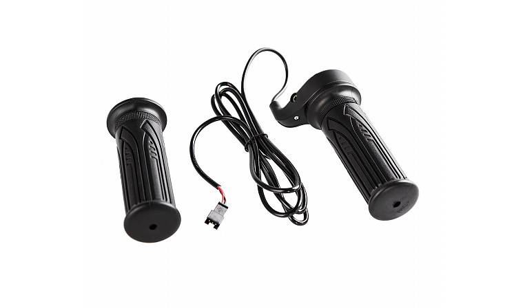 Ручка газа "Скутер" пластик черная