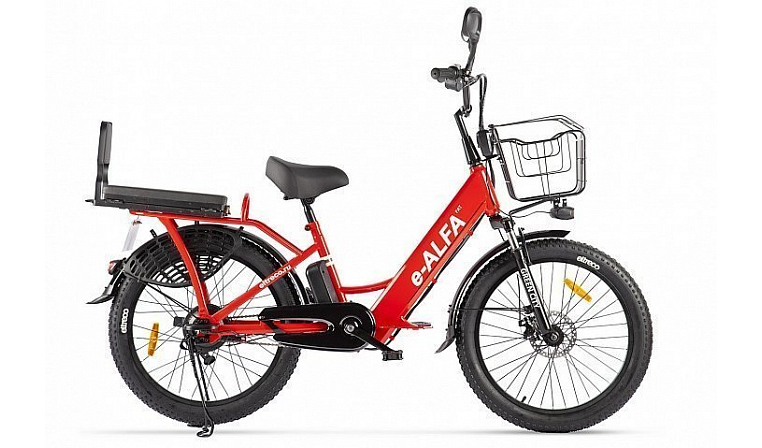 Велогибрид GREEN CITY e-ALFA Fat