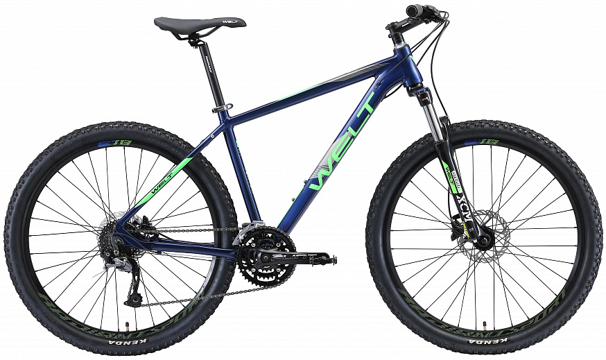 Велосипед Welt Rockfall 4.0 29 2020 Сине-зеленый фото