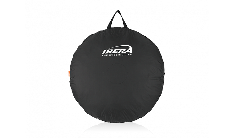 Чехол для 1 колеса, чёрный, c лого "IBERA".IB-BB2
