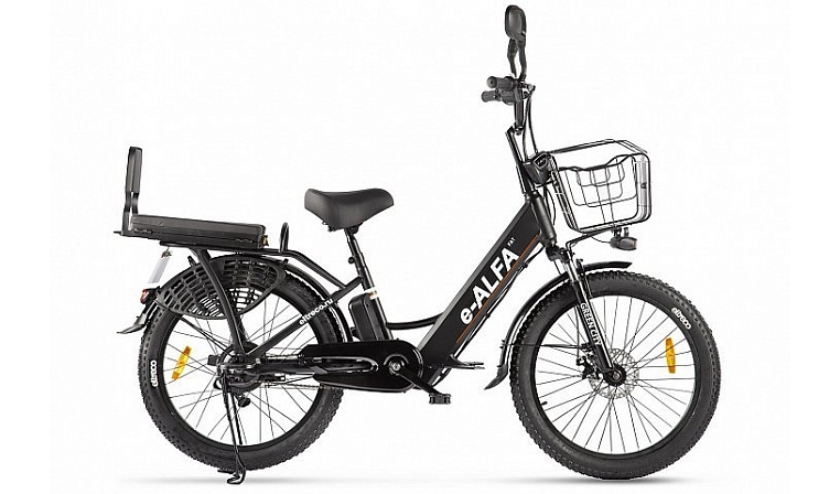 Велогибрид GREEN CITY e-ALFA Fat